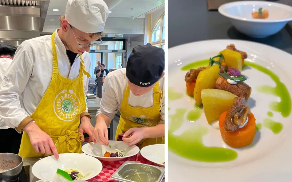 Studenten De Rooi Pannen nemen deel aan Brabantse Meesterchef